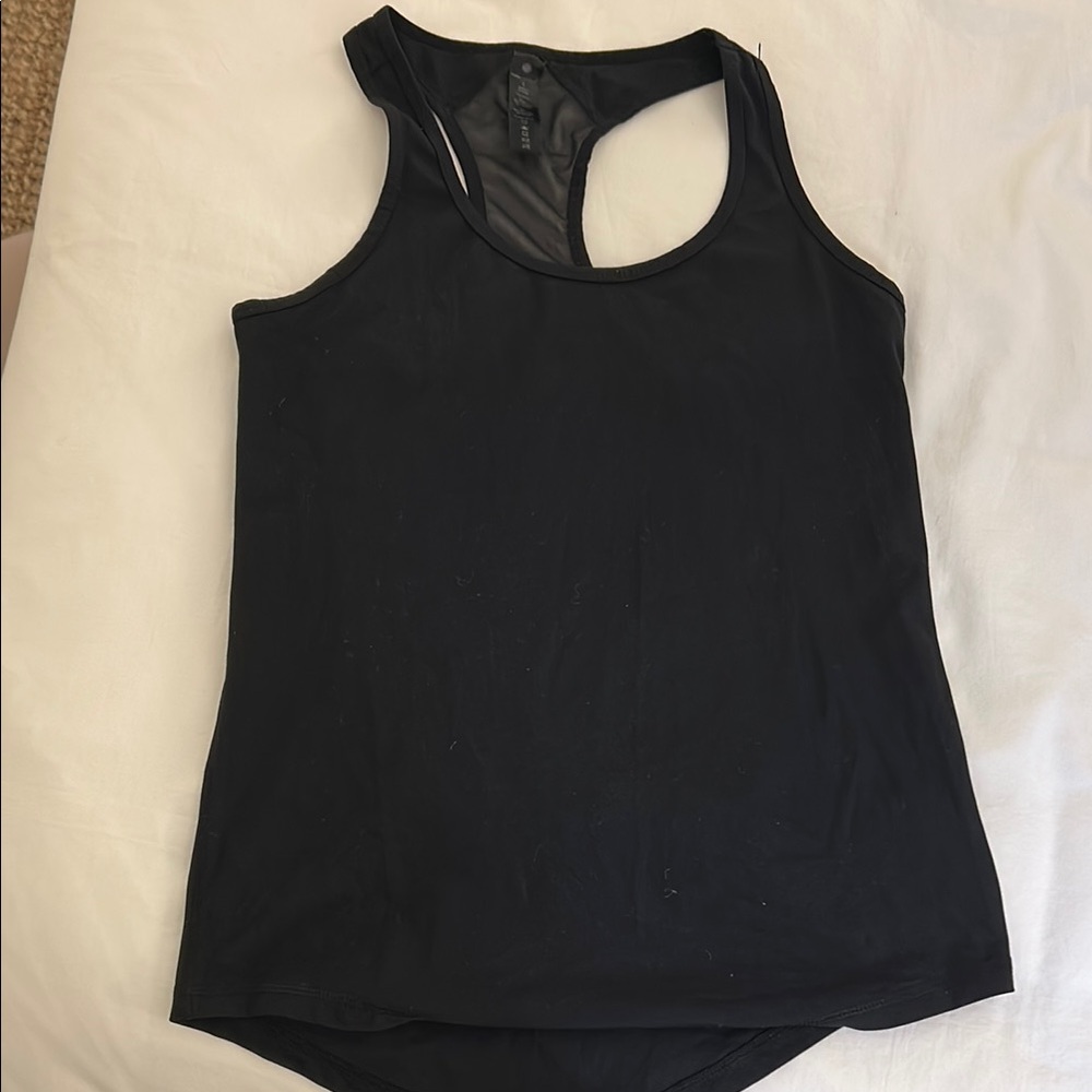 Black Workout Tank Top